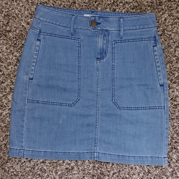 LOFT Dresses & Skirts - Ann Taylor LOFT Jean skirt